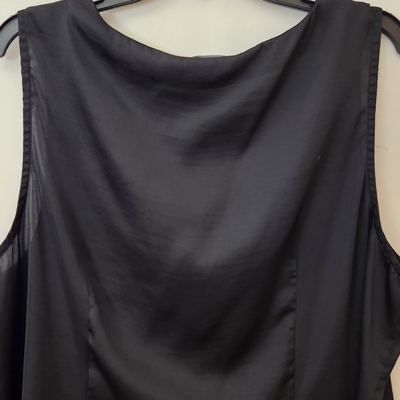 Fashion Bug Pleated Scoop Neck Sleeveless Top women's size 1x - Picture 9 of 12